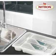 Porta Talheres Com Tampa Nitron / Stillo sem Tampa Nitron