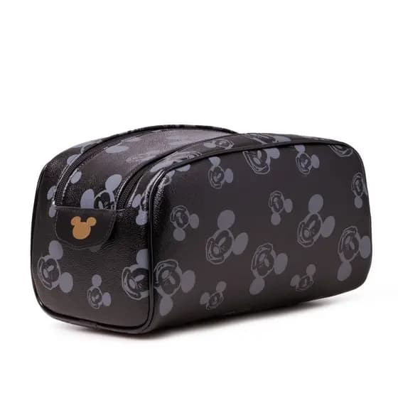 Nécessaire Mickey Grande Organizadora de Mão / Viagem / Feminina/Masculina Grande Dois Zípers
