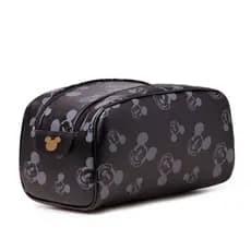 Nécessaire Mickey Grande Organizadora de Mão / Viagem / Feminina/Masculina Grande Dois Zípers