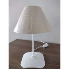 Abajur de Cabeceira Decoração Quarto com Lampada e Interruptor