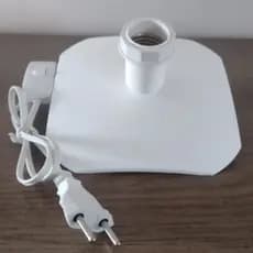 Soquete Clean Base 15x15 Bocal Lâmpada E27