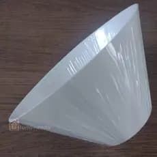 Cúpula Abajur Grande 22x14x 9 Decoração Quarto Artesanato