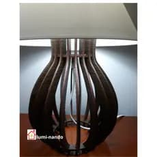 Abajur Para Quarto Bolinha cúpula grande