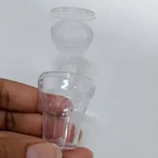 porta pão com rosca calice e porta pão 50 unidades