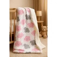 MANTA BEBE DE SHERPA 0,70X0,70