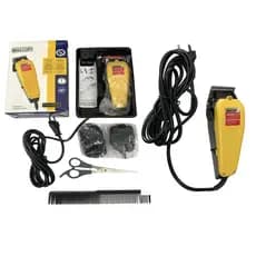 Maquina cortar cabelo profissional potente 17 pentes