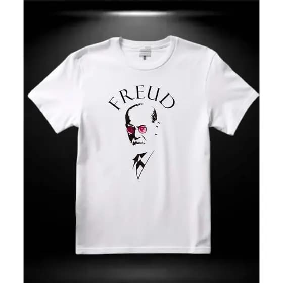 Camiseta 100% algodão do médico Sigmund Freud | psicanálise