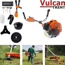 Roçadeira a Gasolina 52cc Profissional 2Tempos Vulcan Jardim e Agricultura VR520HB