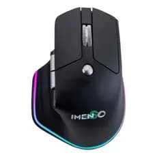 Mouse Ergonômico Sem Fio 2.4G 3200DPI Gamer RGB Imenso para PC Notebook