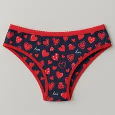Kit 10 Calcinhas Elastico Exposto Tanga  Algodão Cotton