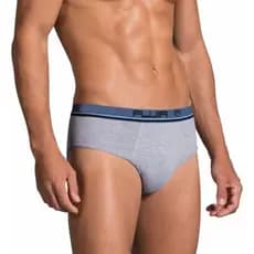 Kit 10 Cuecas Slip Masculina Microfibra Confortável com Elastano Elástico Reforçado