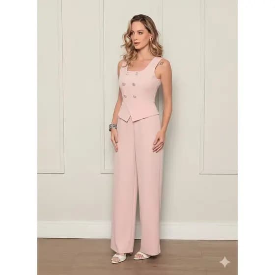 Macacão Feminino Minimalista Estiloso-171