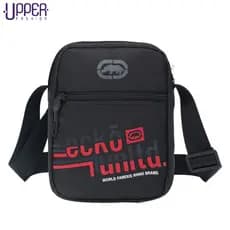Shoulder Bag Transversal Unissex Reforçado Moderno Preto