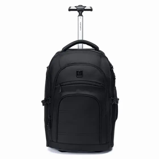 Mochila Com Rodinhas Centurion Executiva Grande Resistente Trabalho Moderna
