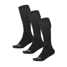 Kit 3 Meias Batalha Cano Longo Preto 41-45