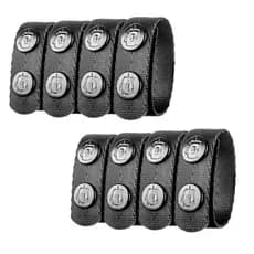 2 Kit Belt Clip Preto Invictus Presilha Para Cinto Tático