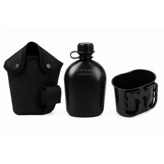 Kit Cantil + Caneca + Porta Cantil River Bélica Com Presilha