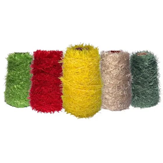 Barbante Peludinho Franjão Felpulpo Decorar 6 Fios 300gr