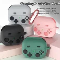 Para Samsung Galaxy Buds 3/3 Pro/2 FE/Live Case Capa De Fone De Ouvido De Silicone Líquido Macio Homens E Mulheres Prote