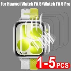 1/3/5PCS Filme De Hidrogel Para Huawei Watch Fit 5 5 Pro Smartwatch TPU Protetor De Tela Fit5 Película Protetora Macia S