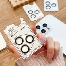 Protetor De Lente De Câmera Para iPhone 17 Pro Max/Air Fácil Instalação E Remoção Cobertura Completa Anel De Metal Tela