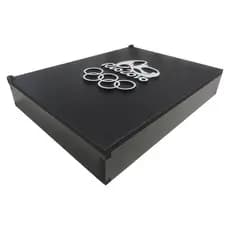 Caixa Quadro Porta Moedas das Olimpiadas Colecao 17 Moedas Jogos Olimpicos Reforçado Preto Decori Br