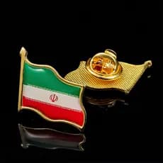 Broche De Bandeira Iraniana Pintado Lembrança Bandeiras De metal De Vários Países Ao Redor Do Mundo , Suéter