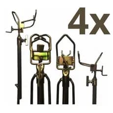 KIT 4 (QUATRO) SUPORTES ROBOZINHO PARA VARAS TELESCÓPICAS (ALTA QUALIDADE)