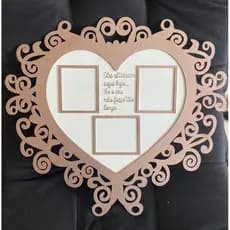 Placa Homenagem Personalizada Entrada de Casamento 3mm