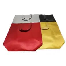 Sacola Bolsa Metalizada Presente TNT Lisa NATAL SUSTENTAVEL COR:VERMELHO