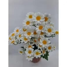 Margarida Artificial P/ Decoração Elegante CC6277
