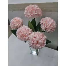 Buquê de Hortência ,Cravo Artificial Buque Com 5 FlorP/ Decoração Casamento, Arranjos, Decorar Festas e .