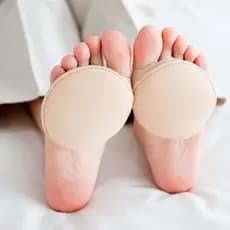 Protetor De Pé Almofada Macia Para Salto Alto Tip Toe Protector