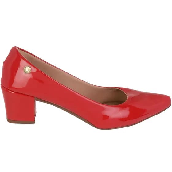 Sapato Scarpin Social Verniz Bico Fino