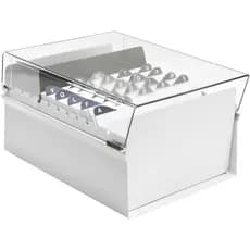 Fichario de Mesa C/ Base de ACO 6X9 BR/CR