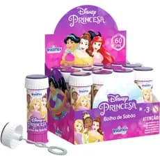 Bolha de Sabao Princesas 60ML C/JOGO (27908470004825)