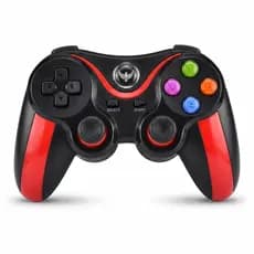 Controle Gamer Bluetooth Kapbom compativel com  Celular Android iOS Analógico Duplo 360° Bateria Recarregável