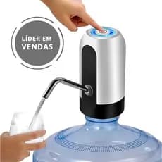 Bebedouro Bomba Elétrica Recarregável Para Garrafão De Água