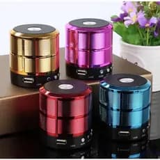 Mini Caixa Caixinha De Som 887 Portátil Bluetooth com Rádio FM SD USB