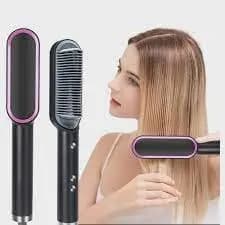 Escova Alisadora Elétrica De Cerâmica Para Alisador De Cabelo professional Anliu