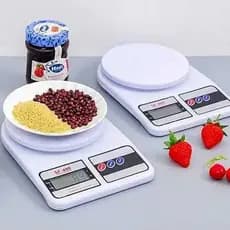 Balança Digital de cozinha SF400 Alta Precisão 1g até 10Kg Peso Alimentos e Nutrição