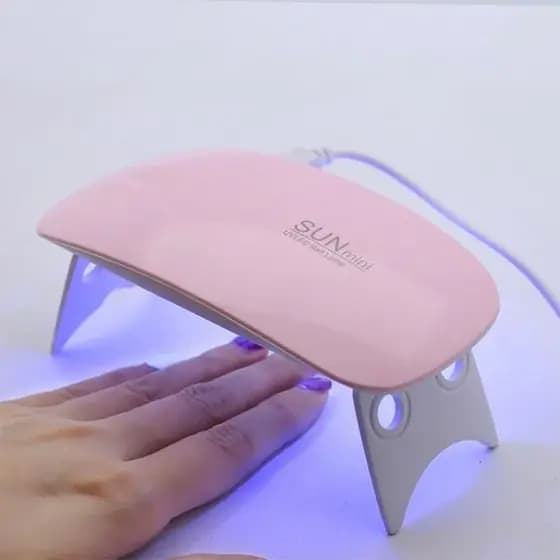 Mini Cabine Sun Mini De Unha Estufa Led Uv Para Unhas Em Gel Acrigel Portatil OFERTA Gecika