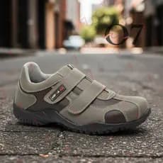 Tênis Casual Sapatênis Para Caminhada Pro dia a dia de Velcro Leve Masculino