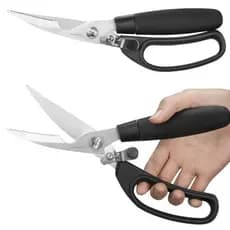 Tesoura De Cozinha  Multiuso 23cm Corta Frango Carne Peixe  Profissional Premium