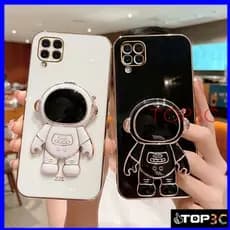 Capinha Samsung A12 Capinha Samsung A22 4G Capinha Samsung M32 M12 A22 5G A32 5G A52 A02S A03S A52S A32 A72 Estronauta Telefone Celular Capa Protetora YHY