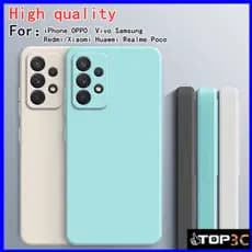 Capa Samsung A13 A32 A52 A23 A33 A53 A72 A52S Protege A Câmera Estojo De Telefone Com Cor Pura Antiqueda YT