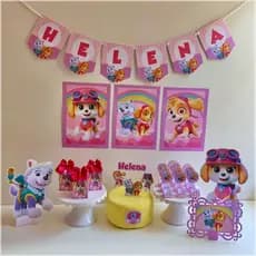 ENVIO NO MESMO DIA - KIT FESTA COMPLETA- PRODUZIMOS EM QUALQUER TEMA