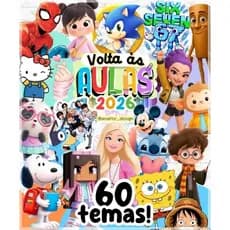 Etiquetas Escolares Personalizadas 🖍️ Com Nome e Temas Infantis