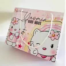 10 Sacolas em qualquer TEMA ESCOLHIDO