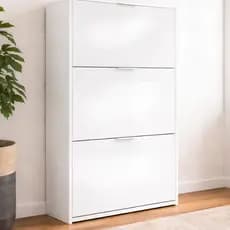 Sapateira Aconchego Vertical com Portas Organizadoras Armário Multiuso Decorativo Sala Quarto e Hall Entrada em Oferta